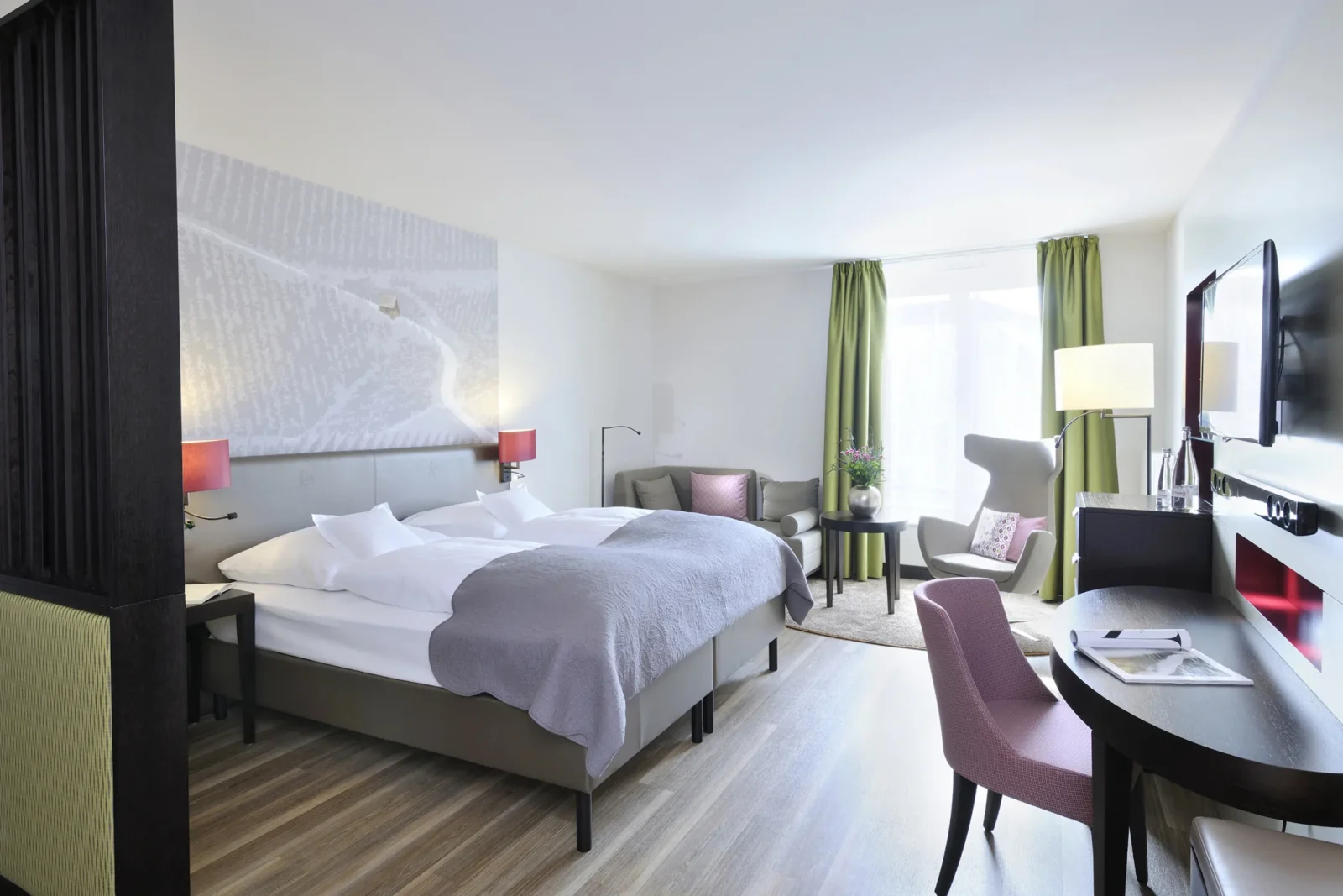 Komfortzimmer Plus im Hotel Ritter in Durbach beim Fastenwandern