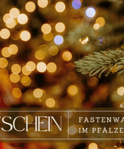 Gutschein zum Fastenwandern im Pfälzerwald